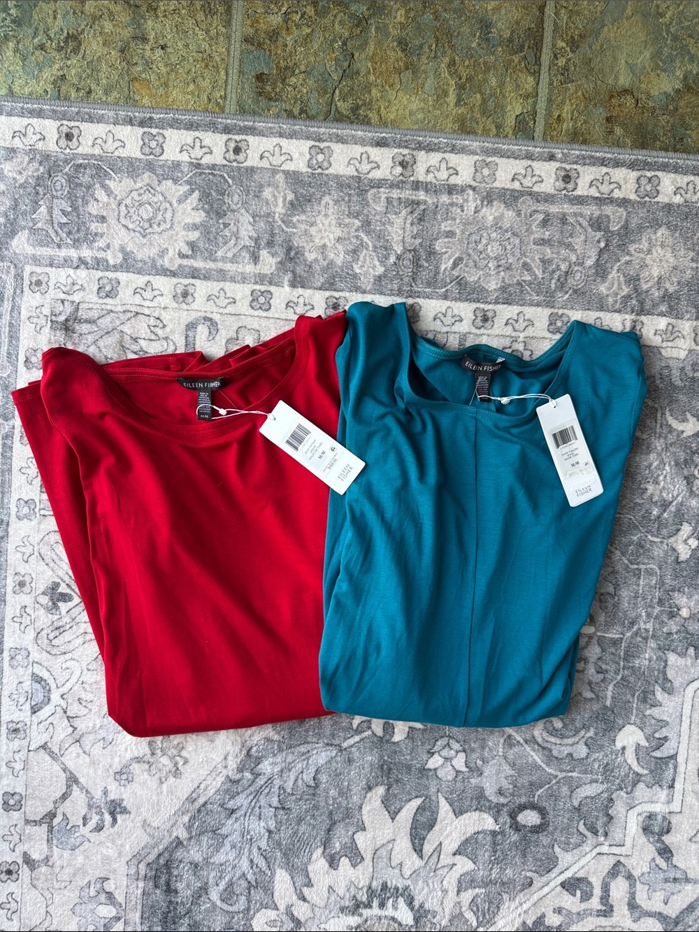 NWT Eileen Fisher Bundle Tunics Size Medium